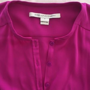 Silk  Top Diane von  Furstenberg